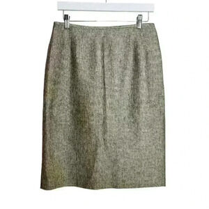 Kasper Women's Gold Pencil Skirt Career  Size 8